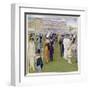 1914 Fashions at Lords-null-Framed Art Print