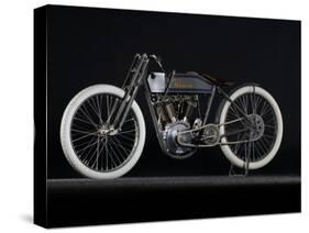 1914 Harley Davidson Board Track Racer-S^ Clay-Stretched Canvas
