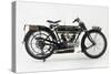 1914 Royal Enfield 3hp motorcycle-null-Stretched Canvas