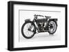 1914 Royal Enfield 3hp motorcycle-null-Framed Photographic Print