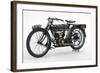 1914 Royal Enfield 3hp motorcycle-null-Framed Photographic Print