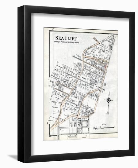 1914, Sea Cliff, New York, United States-null-Framed Giclee Print