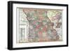 1914, State Map, Missouri, United States-null-Framed Giclee Print