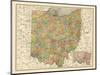 1914, State Map, Ohio, United States-null-Mounted Giclee Print