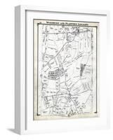 1914, Woodbury and Plainview Locality, New York, United States-null-Framed Giclee Print