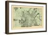 1915, Ann Arbor - North, Michigan, United States-null-Framed Premium Giclee Print