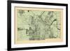 1915, Ann Arbor - North, Michigan, United States-null-Framed Giclee Print