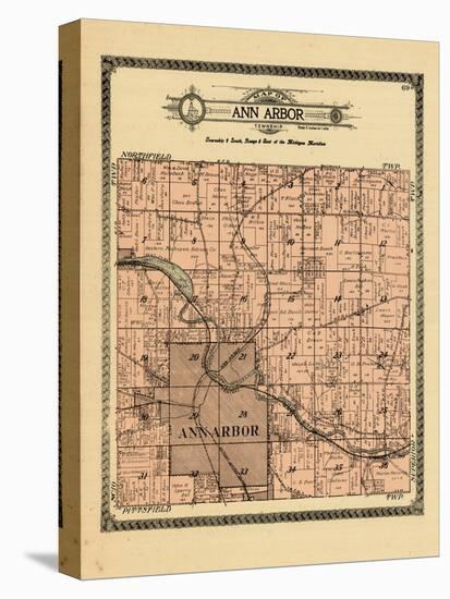 1915, Ann Arbor Township, Michigan, United States-null-Stretched Canvas