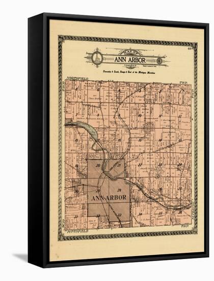 1915, Ann Arbor Township, Michigan, United States-null-Framed Stretched Canvas