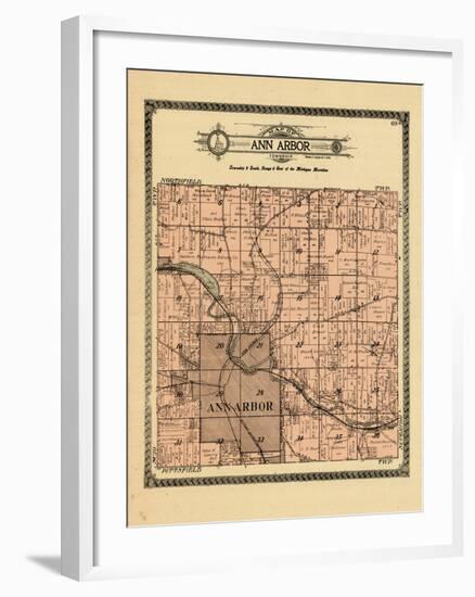 1915, Ann Arbor Township, Michigan, United States-null-Framed Giclee Print