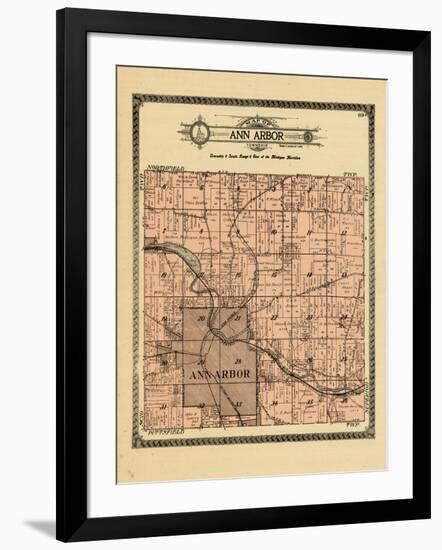 1915, Ann Arbor Township, Michigan, United States-null-Framed Giclee Print