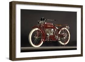 1915 Indian Big Twin-S. Clay-Framed Photographic Print