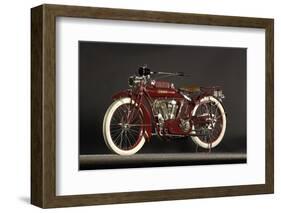 1915 Indian Big Twin-S. Clay-Framed Photographic Print