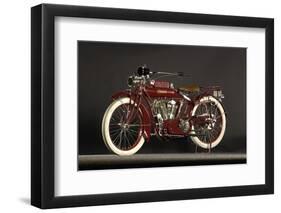 1915 Indian Big Twin-S. Clay-Framed Photographic Print