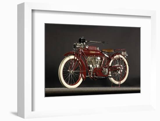 1915 Indian Big Twin-S. Clay-Framed Photographic Print
