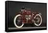 1915 Indian Big Twin-S. Clay-Framed Stretched Canvas