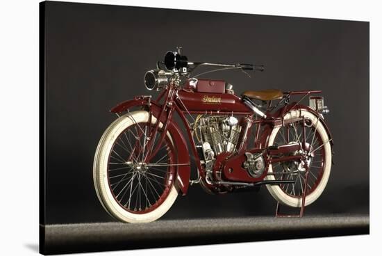 1915 Indian Big Twin-S. Clay-Stretched Canvas