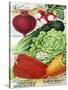 1915 Maule Seed Veggies-Vintage Apple Collection-Stretched Canvas