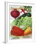 1915 Maule Seed Veggies-Vintage Apple Collection-Framed Giclee Print