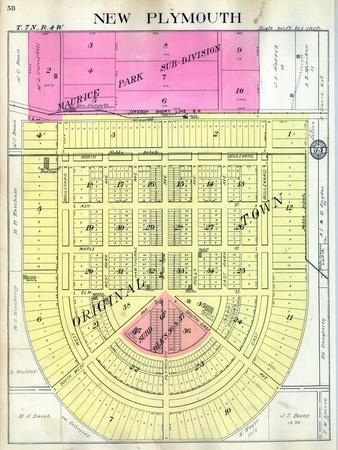 New Plymouth Idaho Map 1915, New Plymouth, Idaho, United States' Giclee Print | Allposters.com