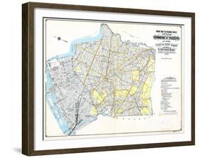 1915, Queens, New York, United States-null-Framed Giclee Print