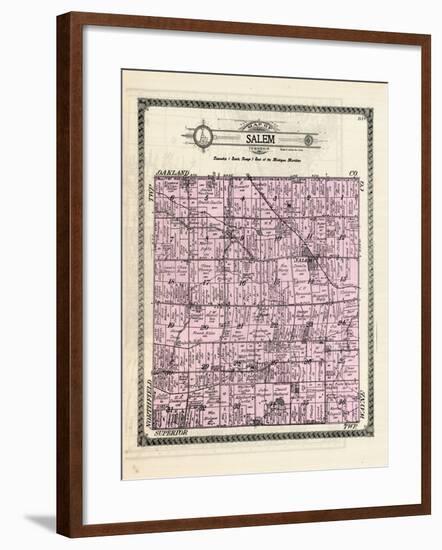 1915, Salem Township, Michigan, United States-null-Framed Giclee Print