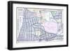 1916, Abington Township, Glenside, Weldon, Ardsley Sta., Noble Station, Pennsylvan-null-Framed Giclee Print