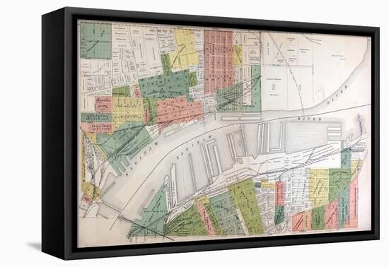 1916, Bay City, Michigan, United States-null-Framed Stretched Canvas