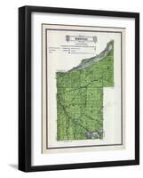 1916, Burnsville Township, Crystal Lake, Black Dog Lake, Minnesota River, Minnesota, United States-null-Framed Giclee Print