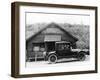 1916 Cadillac V8 Car, Parked Outside a General Store, USA, (C.191)-null-Framed Photographic Print