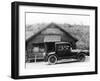 1916 Cadillac V8 Car, Parked Outside a General Store, USA, (C.191)-null-Framed Photographic Print
