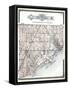 1916, Chesterfield Township, New Baltimore, Lake St. Clair, Anchor Bay, Michigan, United States-null-Framed Stretched Canvas