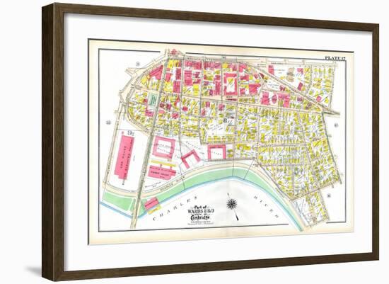 1916, Harvard, Cambridge, Massachusetts, United States-null-Framed Giclee Print