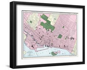 1916, Montreal-null-Framed Giclee Print