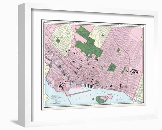 1916, Montreal-null-Framed Giclee Print