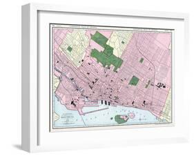 1916, Montreal-null-Framed Giclee Print