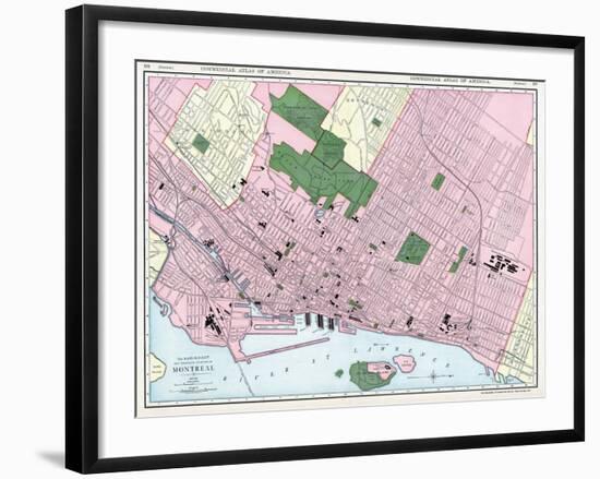 1916, Montreal-null-Framed Giclee Print