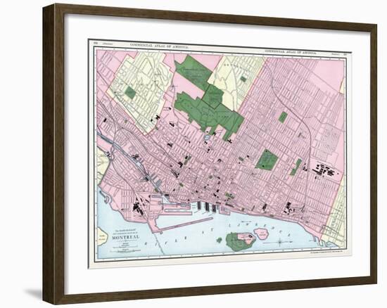 1916, Montreal-null-Framed Giclee Print