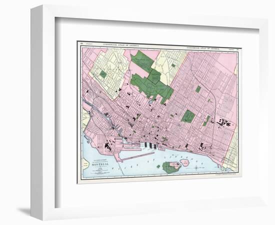 1916, Montreal-null-Framed Giclee Print