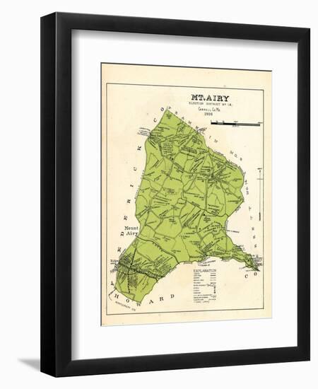 1916, Mount Airy, Maryland, United States-null-Framed Giclee Print