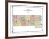 1916, Putnam County Topographical Map, Missouri, United States-null-Framed Giclee Print