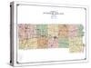 1916, Putnam County Topographical Map, Missouri, United States-null-Stretched Canvas