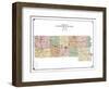 1916, Putnam County Topographical Map, Missouri, United States-null-Framed Giclee Print