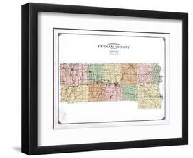 1916, Putnam County Topographical Map, Missouri, United States-null-Framed Giclee Print