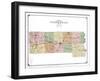 1916, Putnam County Topographical Map, Missouri, United States-null-Framed Giclee Print