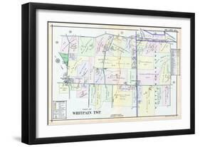 1916, Whitpain and White Marsh Township, Blue Bell, Broadaxe, Pennsylvania, United Stat-null-Framed Giclee Print