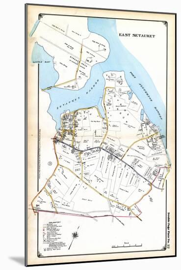 1917, East Setauket, New York, United States, Suffolk County-null-Mounted Giclee Print