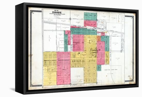 1917, Osborne City, Kansas, United States-null-Framed Stretched Canvas