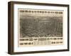 1917, Waterbury Aero View, Connecticut, United States-null-Framed Giclee Print