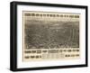 1917, Waterbury Aero View, Connecticut, United States-null-Framed Giclee Print